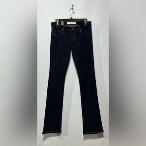 Abercrombie & Fitch The A&F Boot Jeans Womens Size 4L Waist 27 Inseam 35” NWT
